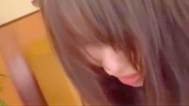 Japanese Office Lady in Stockings Gets Double penetration by Two Guys