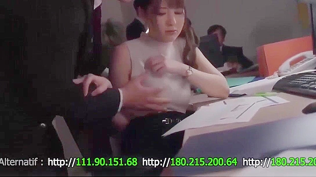 Japanese Office Lady in Uncensored HD Porn with Brunette Beauty