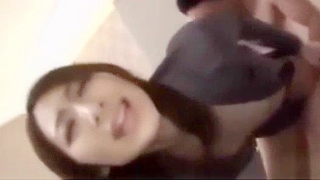 Japanese Amateur Gangbang with Brunette Office ladies