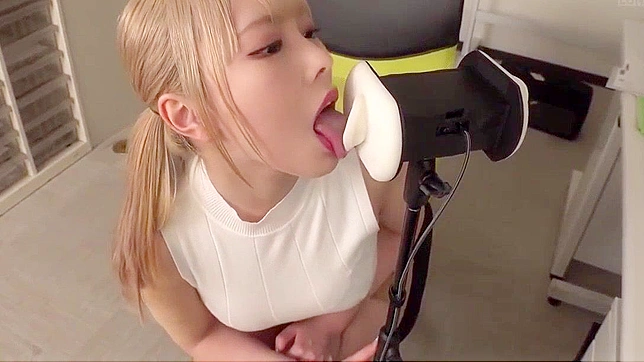 Japanese Porn Video - Big Butt Blonde in the Office with Dildos and Uncensored  Creampie