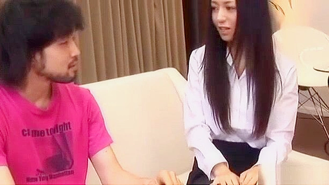 Asian Office Lady Aino Kishi Gets Foot Licking & Cumshot in Arousing Porn Video