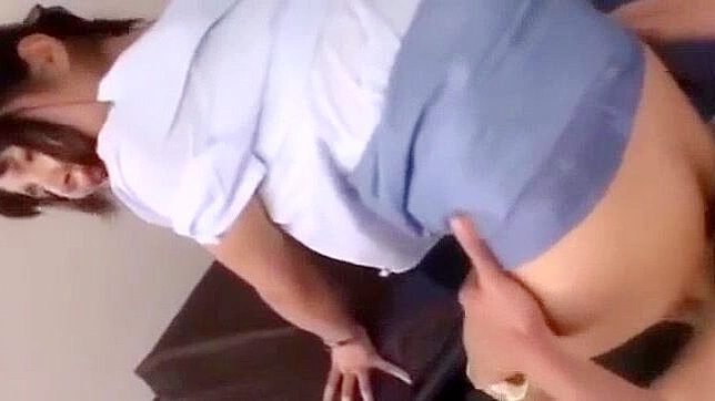 Japanese Office Lady's Deep Throat Debut