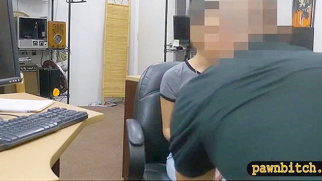 Japanese Office Lady's Wild Casting Session with Big Cock