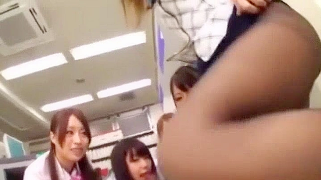 Japanese Office Lady Foot Fetish Gangbang Porn Video