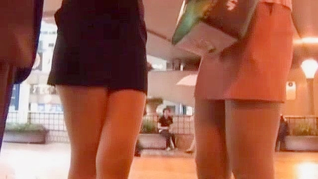 Unforgettable Threesome with Office Ladies and Public Cumshot