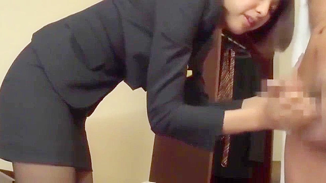 Japanese Nurse's Wild Massage Enslaves Your Mind in Hardcore Office Sex