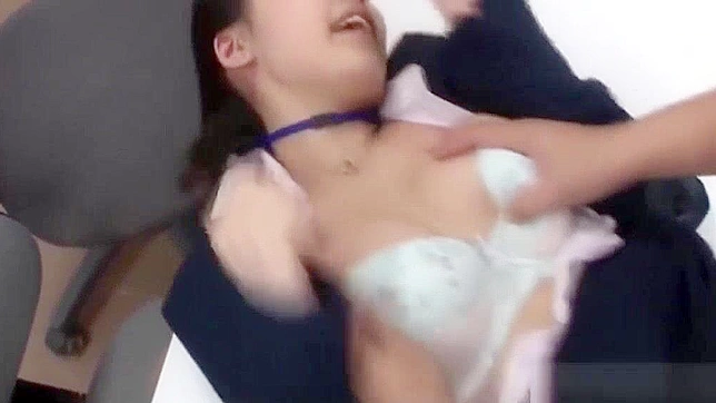 Japanese Public Cosplay Teen Hardcore Office Lady Morikawa Suzuka Fucks New male talent in the Porn Office