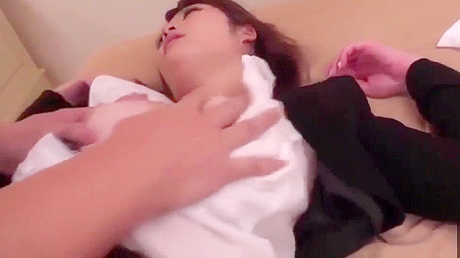 Japanese MILF Gets Blown in the Office by Big Cock
