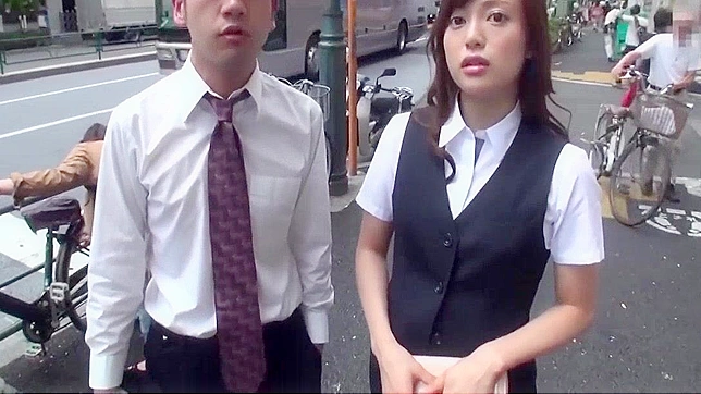 Japanese Porn Video with Uncensored  Casting of Brunette Office ladies