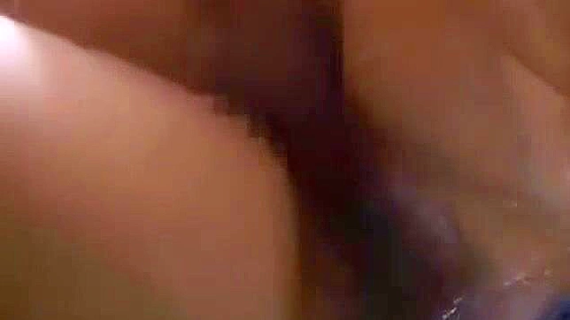 Japanese College Office Lady Gets Hairy Pussy Fucked with Cum on Tits