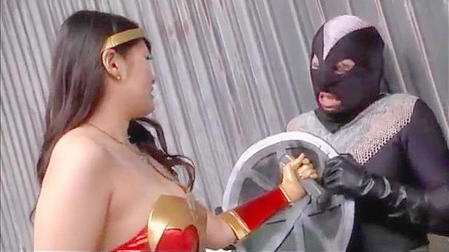 Asian Pornstar Wonder Woman Getting Horny Fucking