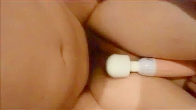 Chubby Asian Slut Enjoying Unbelievable Vibrator Fucking