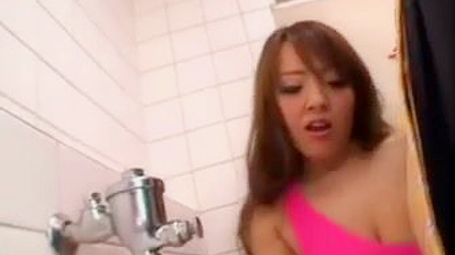 Bursty Asian Girl Fucks in the Toilet with Unbridled Passion and Sophisticated Technique!