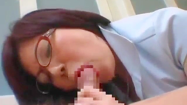 Voluptuous Asian Beauty with Glasses Blows Your Mind with Epic Blowjob and Riding Skills! XXX