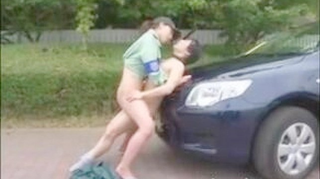 Horny Female State Trooper Gets Fucked by Lucky Driver in Sporty Patrol Car