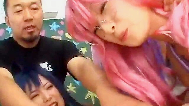 Japanese Cosplayers' Group Fuck with Cute & Kinky Fun!