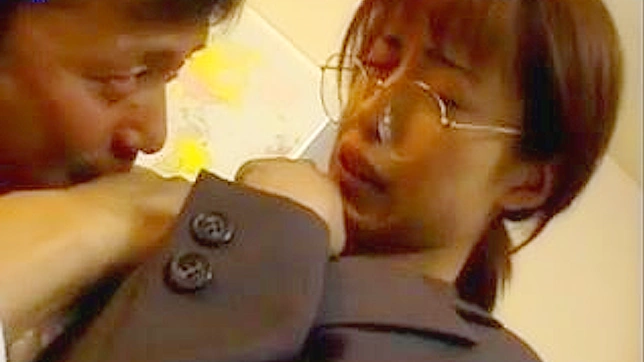 Jaw-dropping! Geeky Japanese Schoolgirl gets ravished by her Lustful Teacher