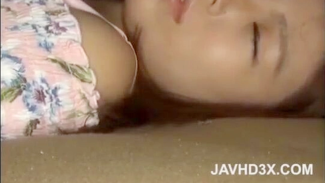 Japanese Teen Babe Drenched in Sweet  Creamy Spunk