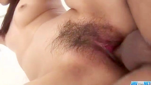 Sexy Japanese Babe Kana Miura Sucks and Blows Huge Cock to Ejaculation