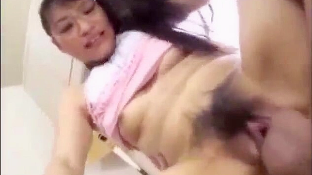 Japanese Hottie with Bushy Hair Gets Passionately Fucked!