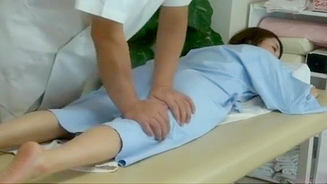 Adorable Japanese Physiotherapist with Naughty Hands-On Techniques