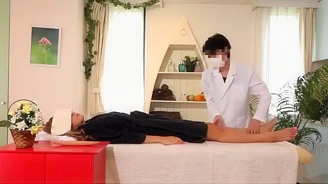 Japanese massage with herbal oil and body sliding