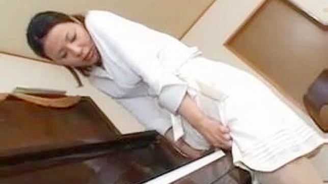 Tutoring for Pleasure: Hot Japanese Pianist Teacher's Sultry Solo