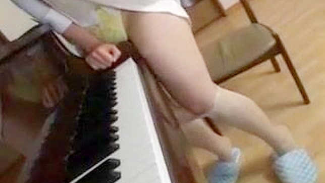 Tutoring for Pleasure: Hot Japanese Pianist Teacher's Sultry Solo