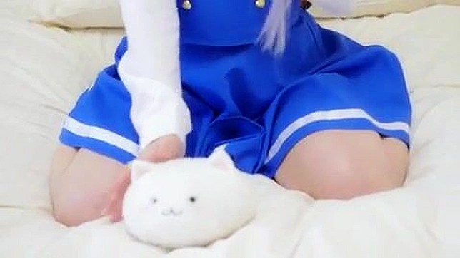 Japanese Pornstar Aoi Yuri in Sexy Cosplay Outfit Goes Wild