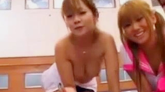 Prepubescent Japanese Schoolgirl Gets Pounded by a Bunch of Lustful Men