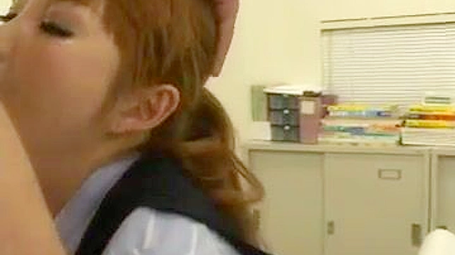 Watch As Horny Japanese Coworkers Engage in Thrilling Office Sex!