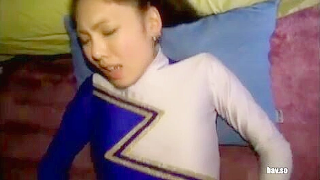 Watch as sultry schoolgirl gets her pussy stretched by massive cock