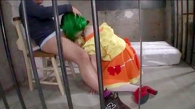 Juicy  steamy young inmate gets pounded hard by muscular tattooed guard in tight prison cell