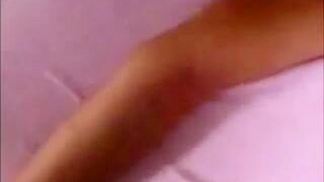 Japanese babe  performs sultry finger fucking to intense orgasm