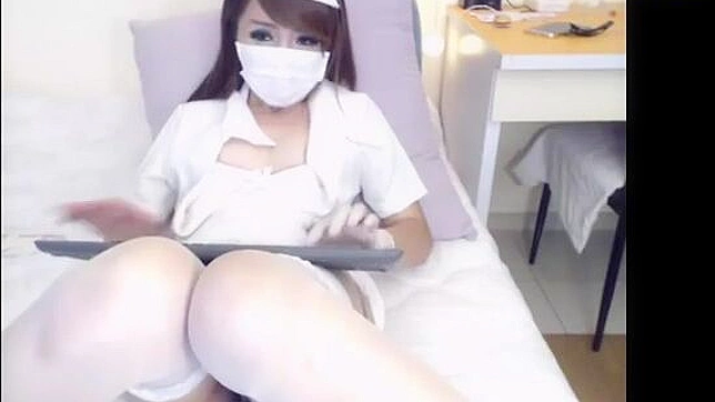 Japanese Nurse's Naughty Secret Between Patients Revealed!