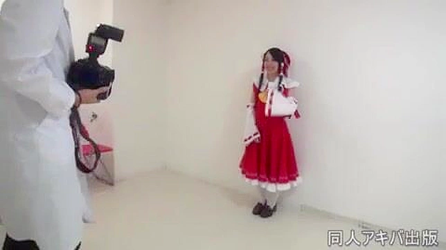 Japanese Cosplay with Pretty Asian Teen in Naughty Costume