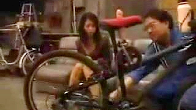 Japanese Dildo Bike Seat - Erotic Ride with Surprisingly Pleasurable Prostate Massage