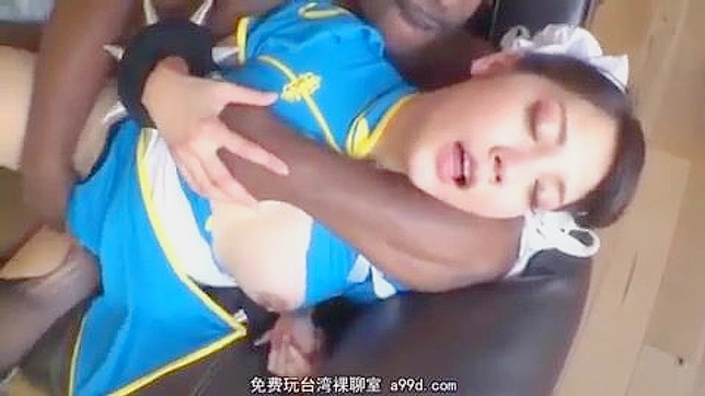 Japanese Cheerleader Gets Interracial Pounded  Sexy Young Girl Enjoys Every Inch!