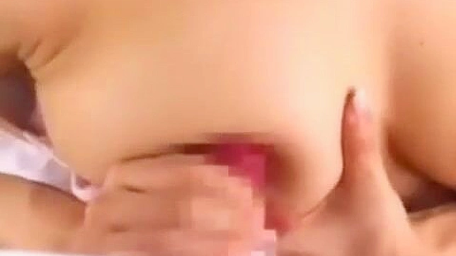 Japanese Girl's Titillating Tit Fuck and Sensational Cumshot: