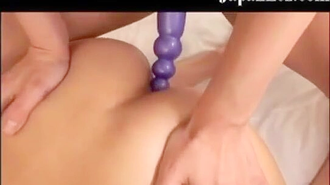 Ultimate Japanese Lesbian Bondage with Sex Toy Ecstasy - XXX