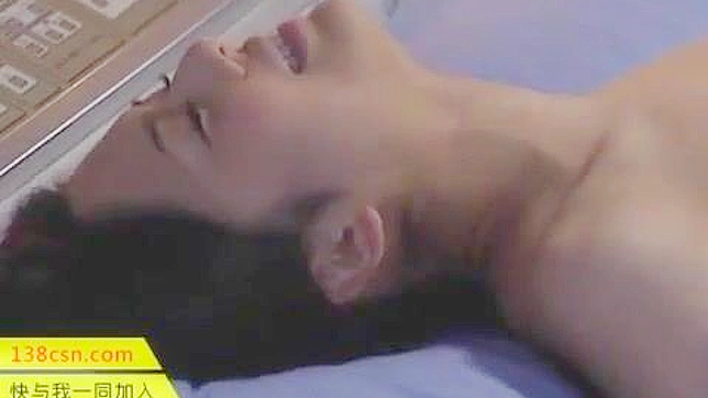 Sensual Japanese girl's body takes a hard pounding  with multiple positions and intense moaning