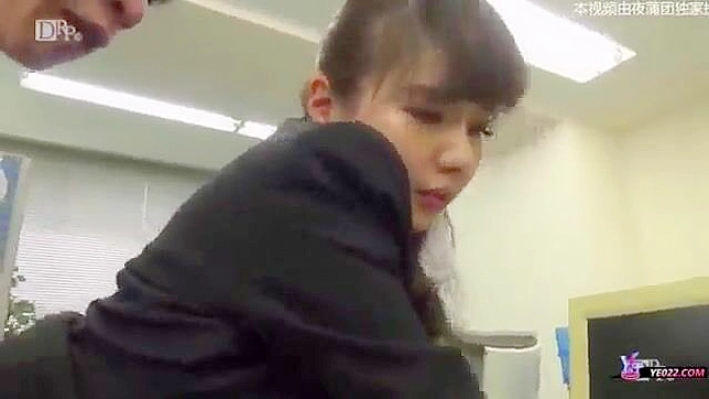 Japanese Office Girl with Small Tits Fucks So Well She's a Sexual Sensation!