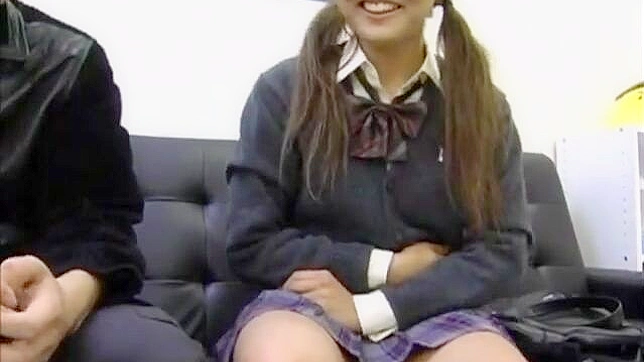 Pornographic video of young  sexy schoolgirl seduced by her older brother.