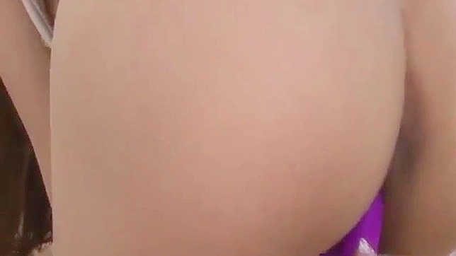 Hot & Horny Small-Titted Cutie Drills Her Hairy Pussy to Climax!