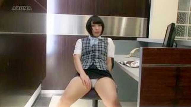 Japanese Office Girl Explores Erotic Pleasures with Sensual Masturbation