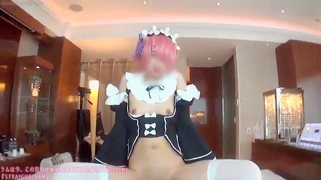 Unleash Your Desires with the Sexiest Japanese Maid Fucking and Riding on Top!