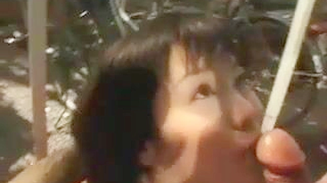 Japanese slut gets nasty in public: Exposed