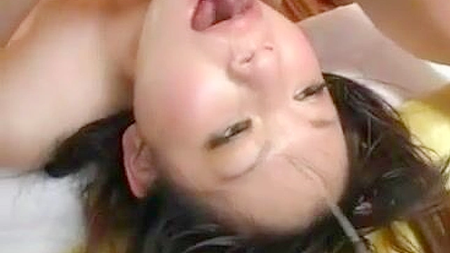 Japanese Girl Gets Ruthlessly Pounded By A Harem Of Hungry Men