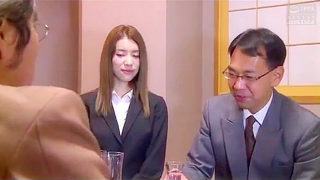 Japanese Man's Steamy Office romp with his Smoking Hot Secretary
