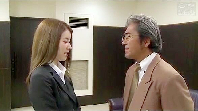 Japanese Man's Steamy Office romp with his Smoking Hot Secretary